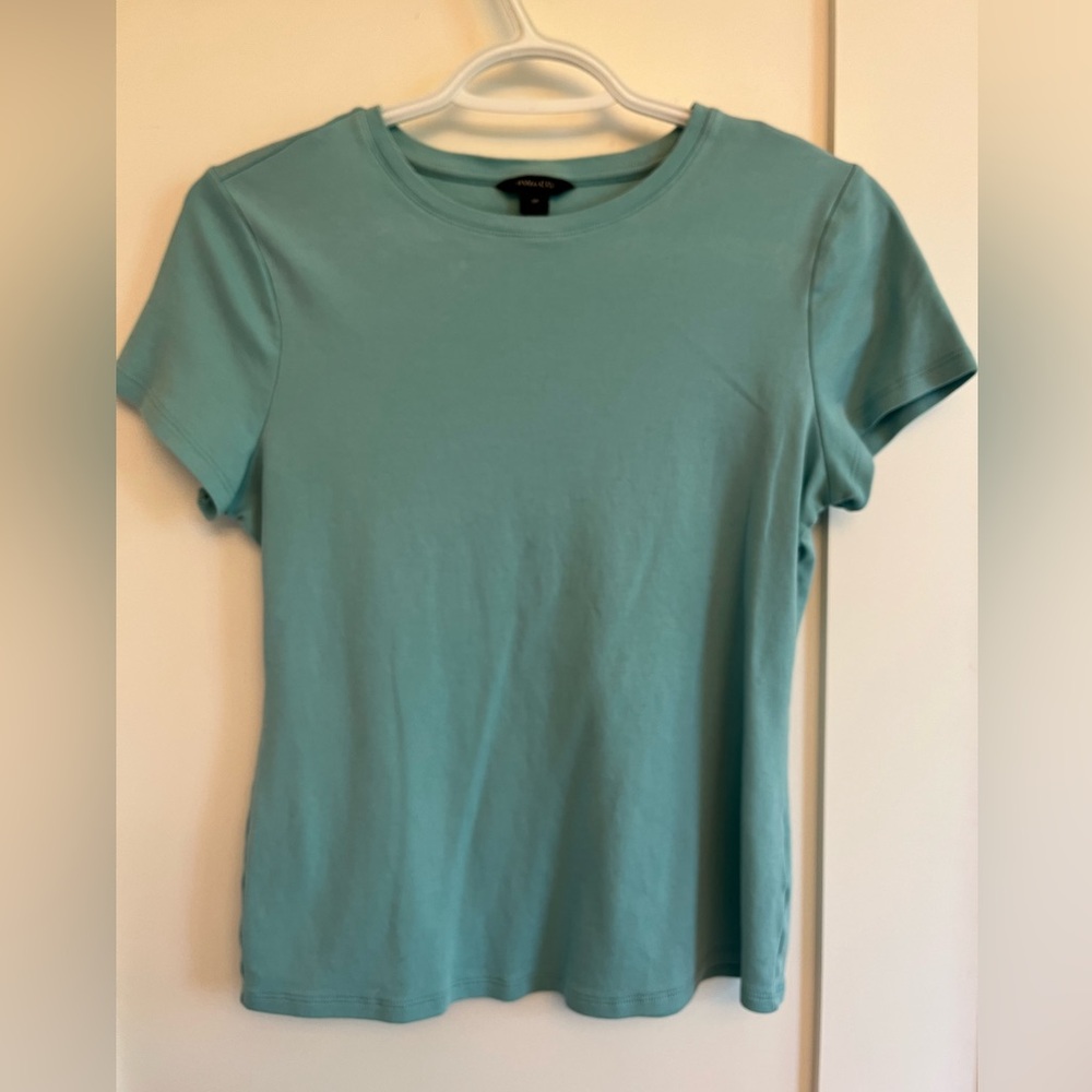 RW&CO. Turquoise Short Sleeve Tee